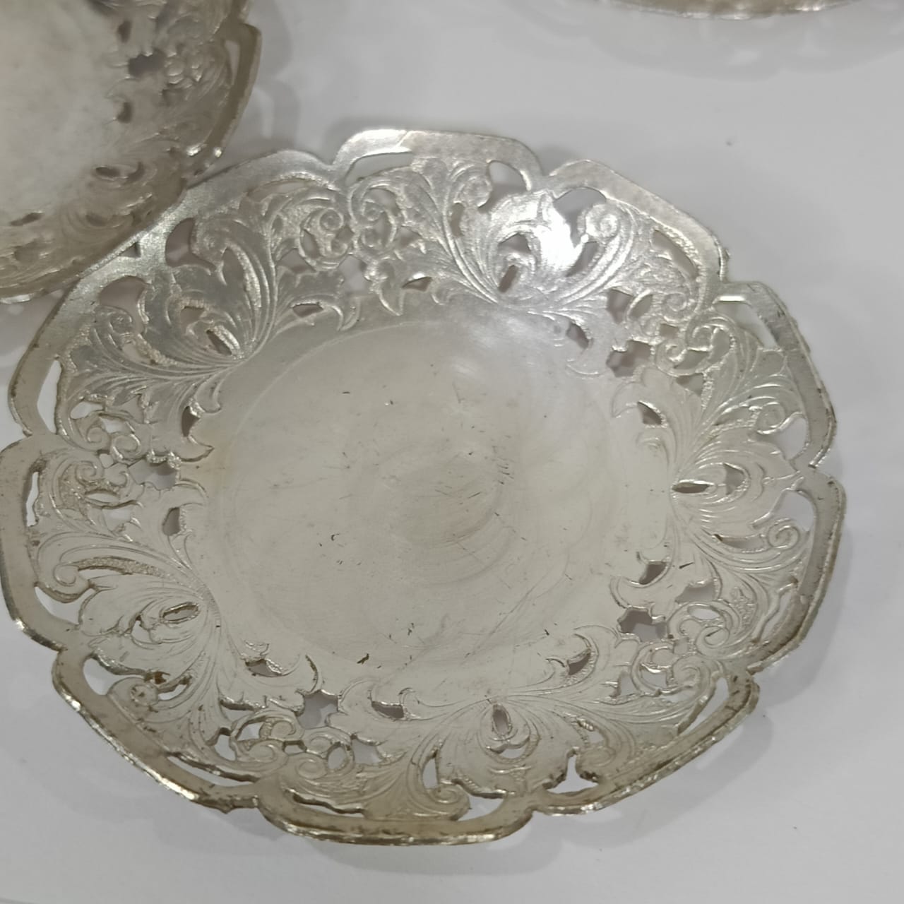 تحفة أنتيك ديكور تغليف فضة