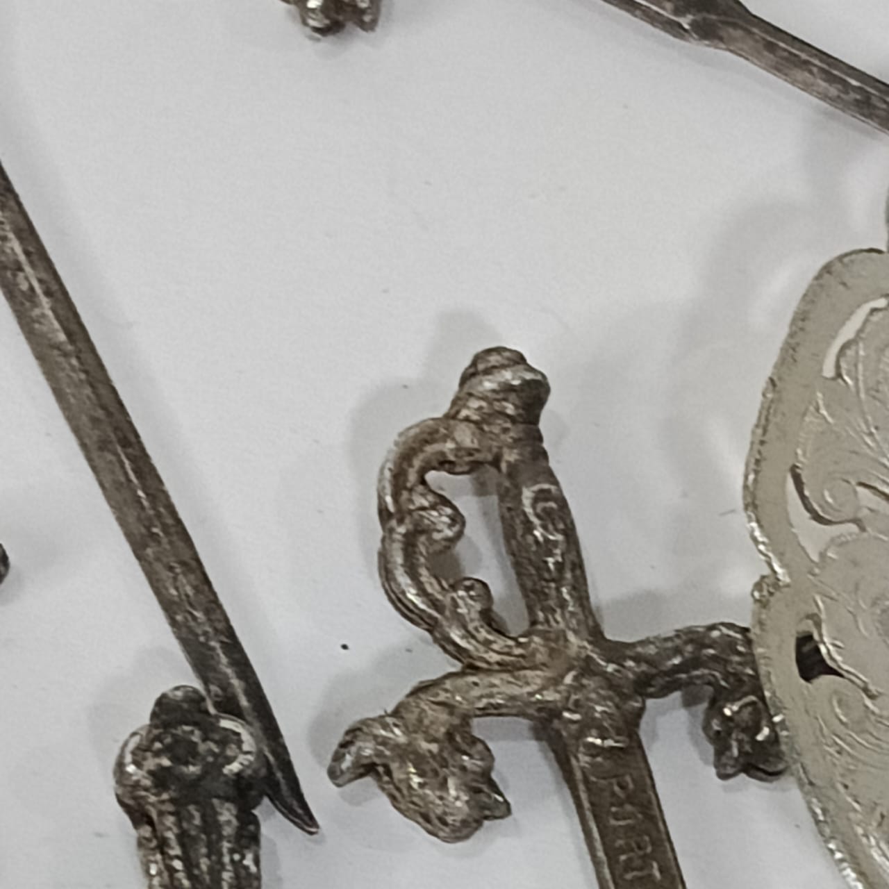 تحفة أنتيك ديكور تغليف فضة