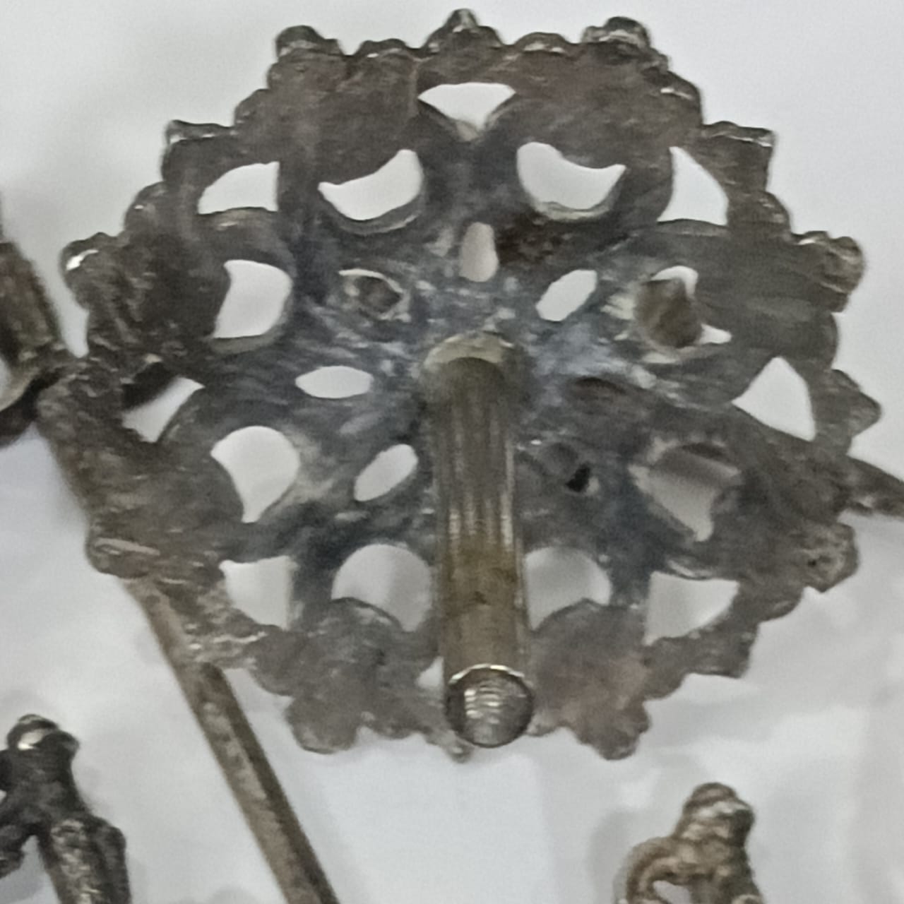 تحفة أنتيك ديكور تغليف فضة