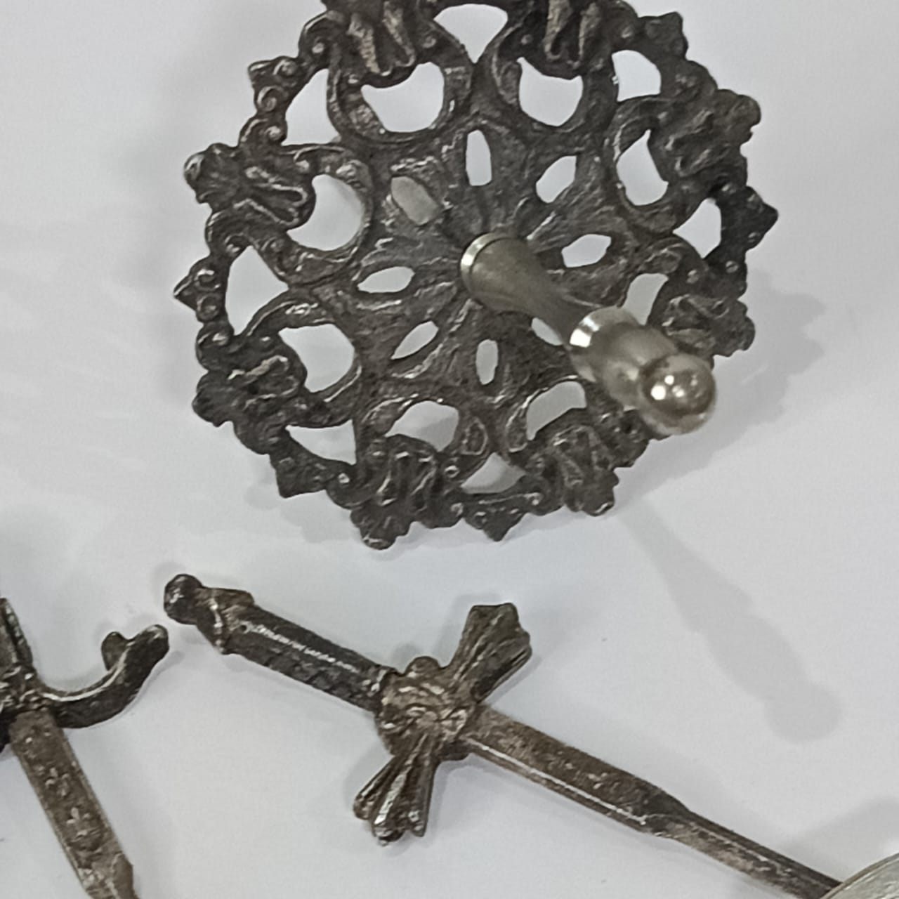 تحفة أنتيك ديكور تغليف فضة