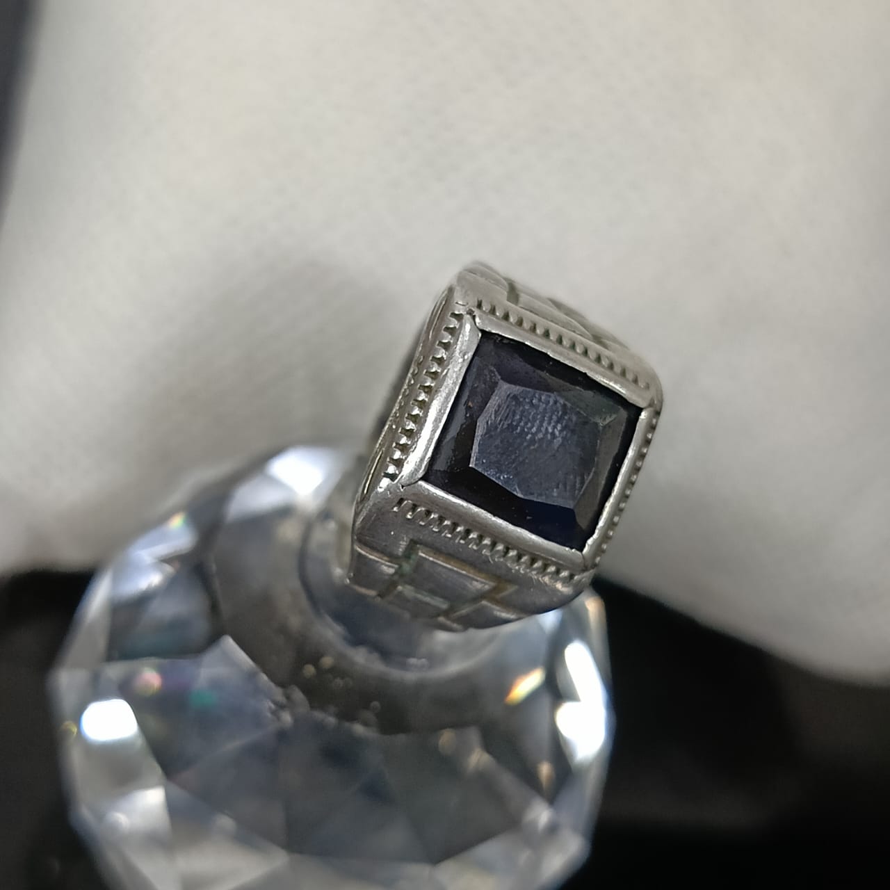 خاتم فضة تحفة