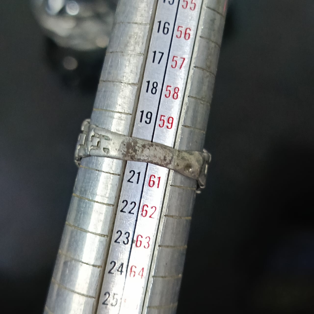 خاتم فضة تحفة