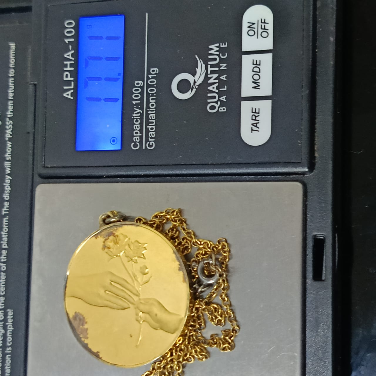 سلسلة فضة تحفة تغليف ذهب