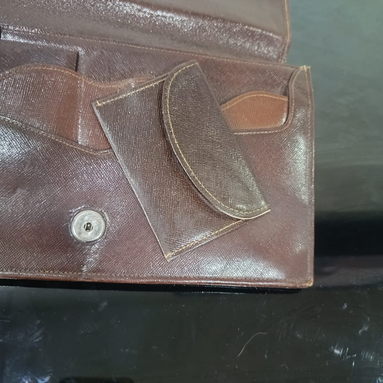 Sac vintage original rare en cuir