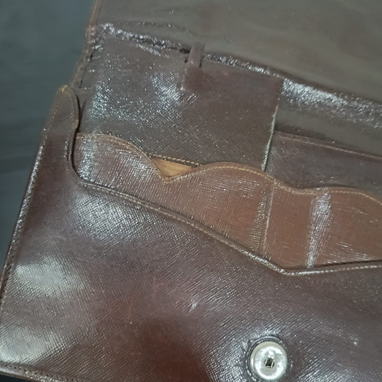 Sac vintage original rare en cuir