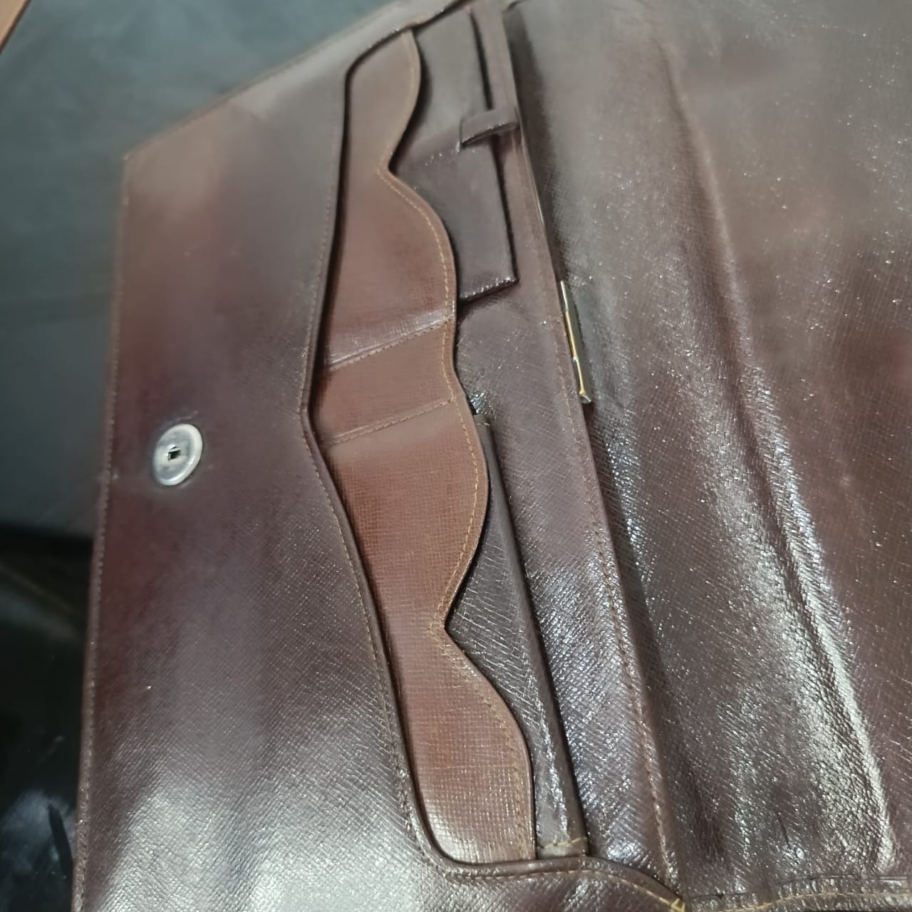 Sac vintage original rare en cuir