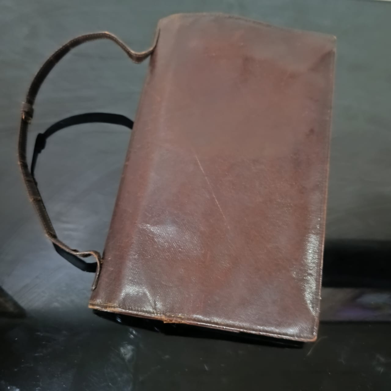 Sac vintage original rare en cuir