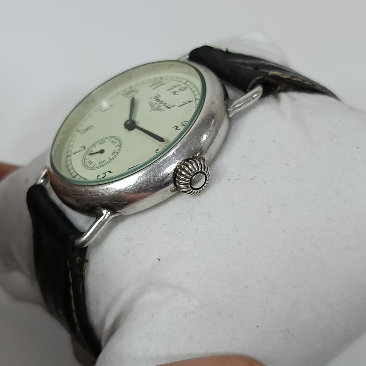 Montre fossil argent rare vintage original