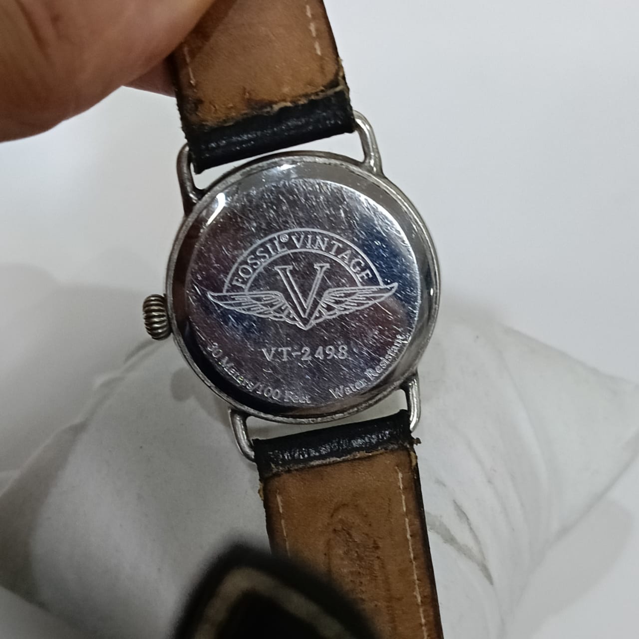 Montre fossil argent rare vintage original