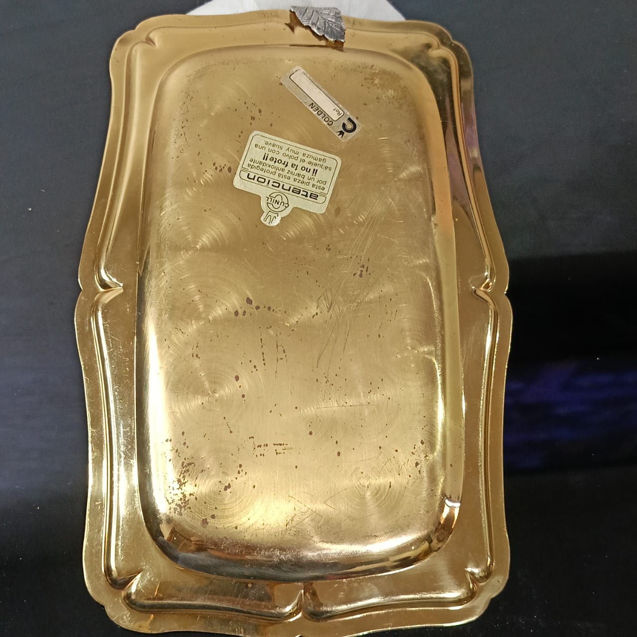 سينية أنتيك تغليف قوي فضة