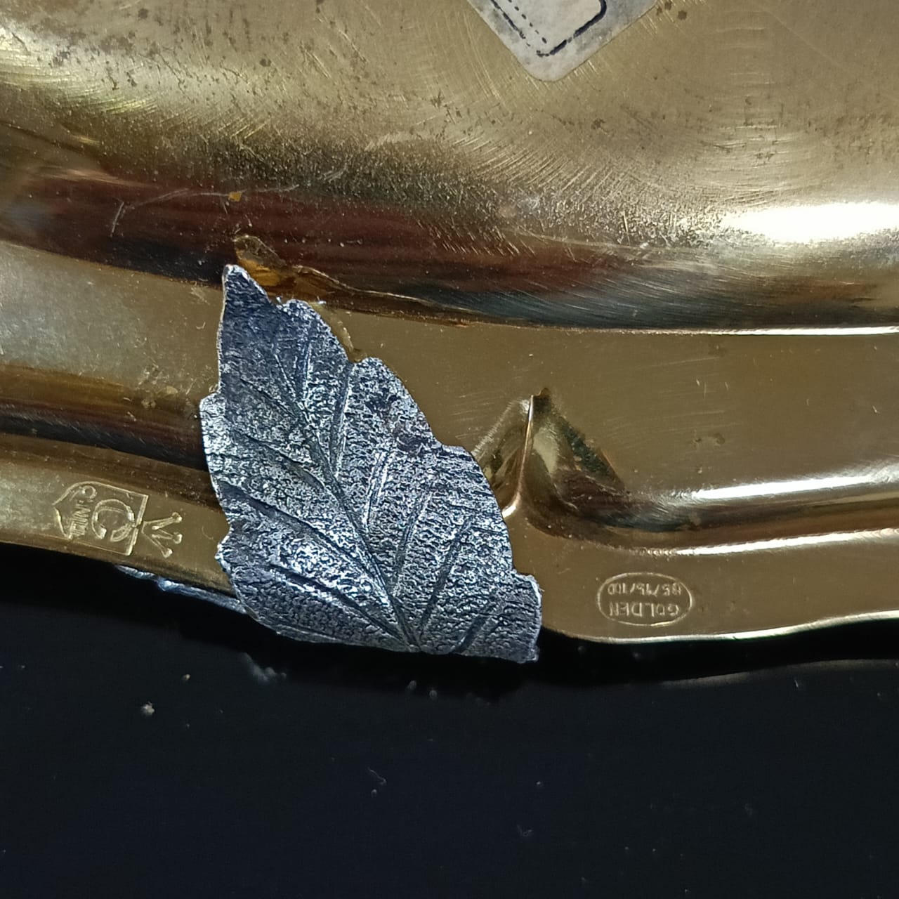 سينية أنتيك تغليف قوي فضة