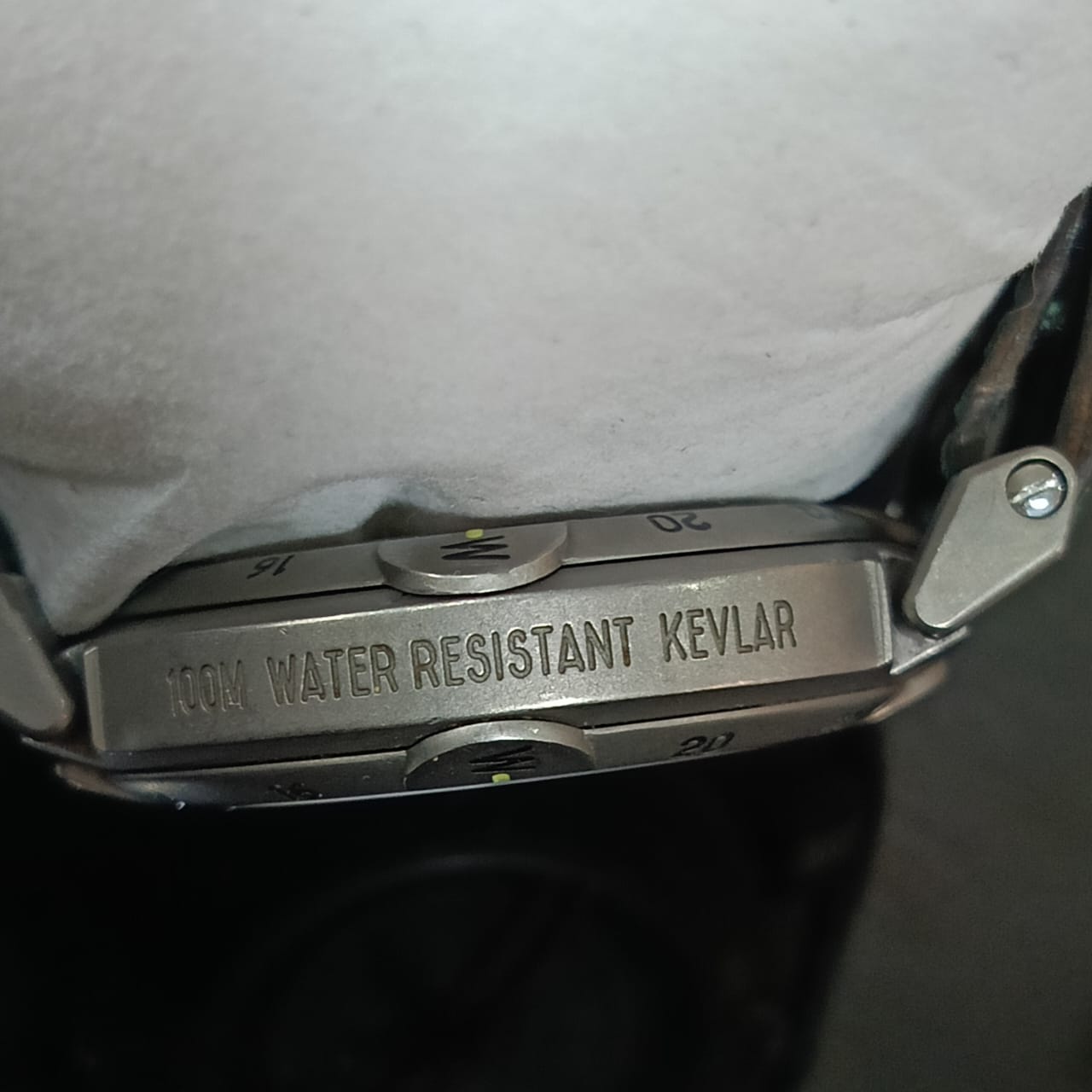 Montre yema GMT rare vintage original saphir/titanium