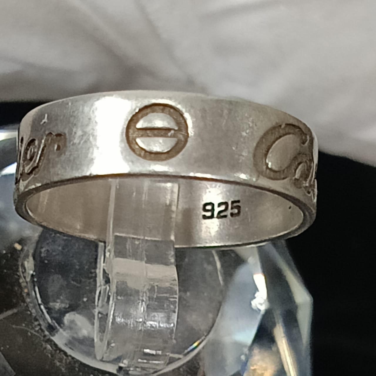 Bague Cartier original argent