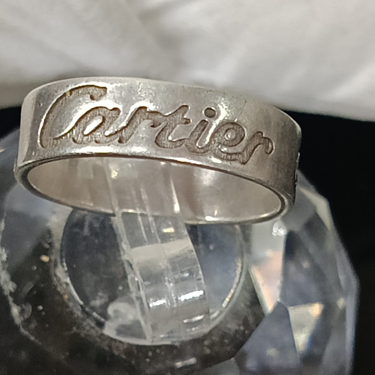 Bague Cartier original argent