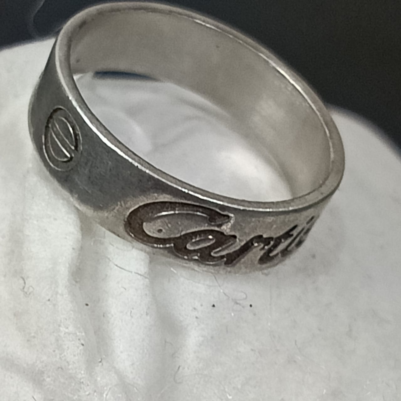 Bague Cartier original argent