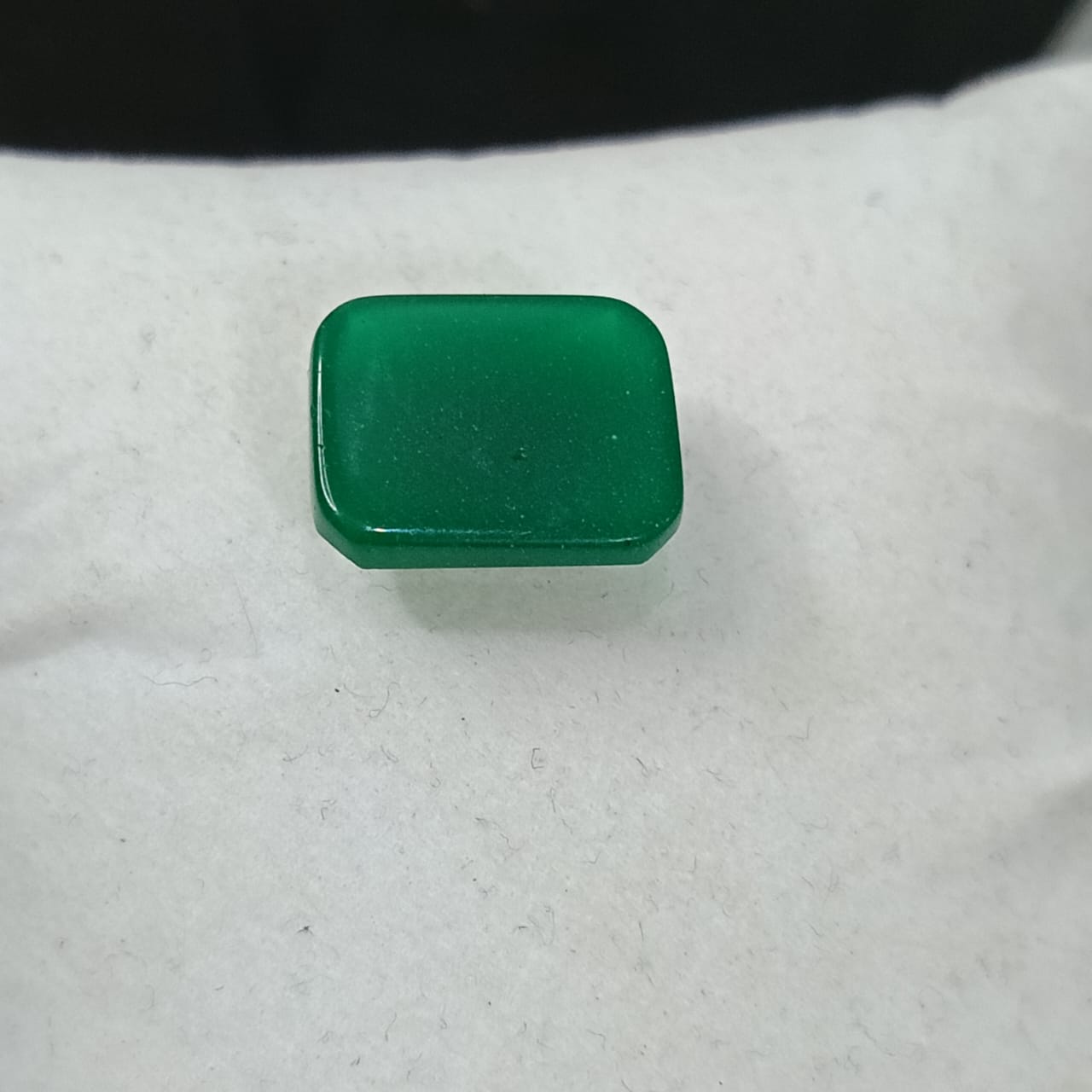 فص حجر عقيق أخضر