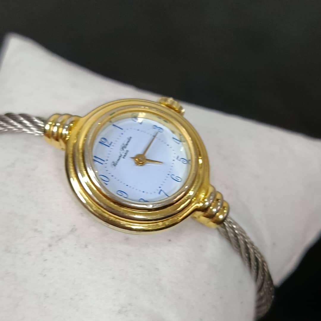 Montre mécanique femme original plaqué or