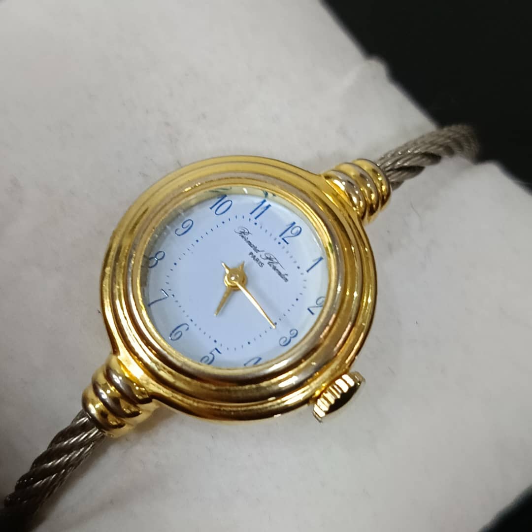 Montre mécanique femme original plaqué or