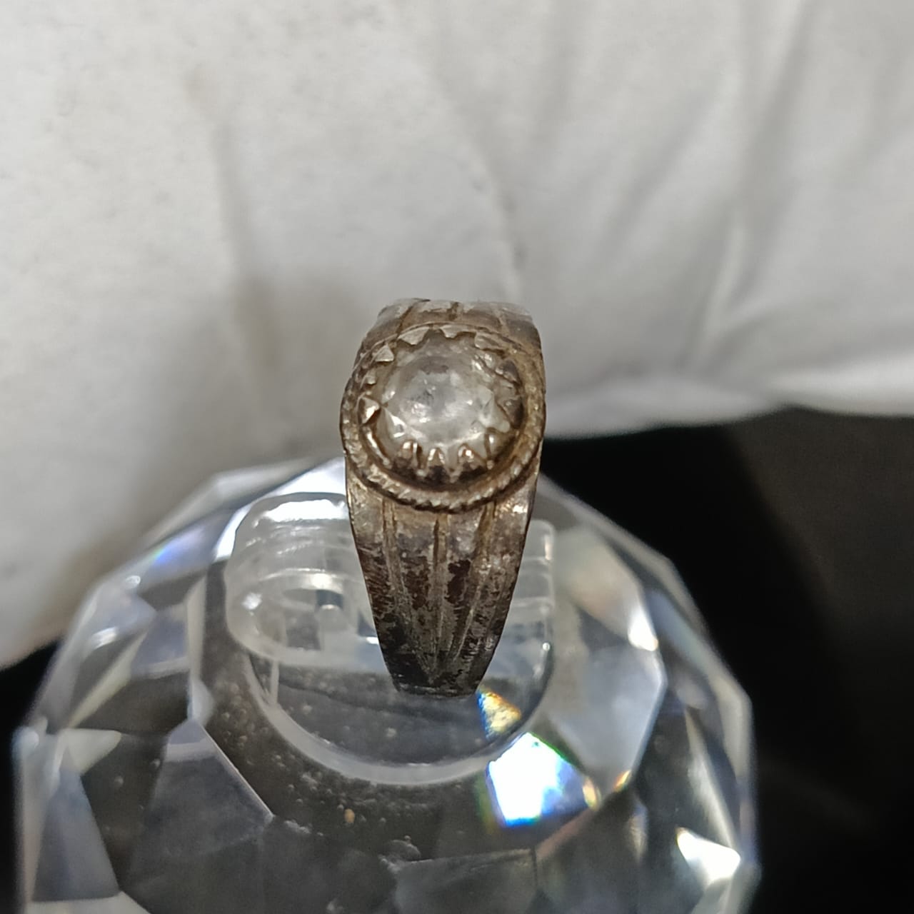 خاتم فضة قديم