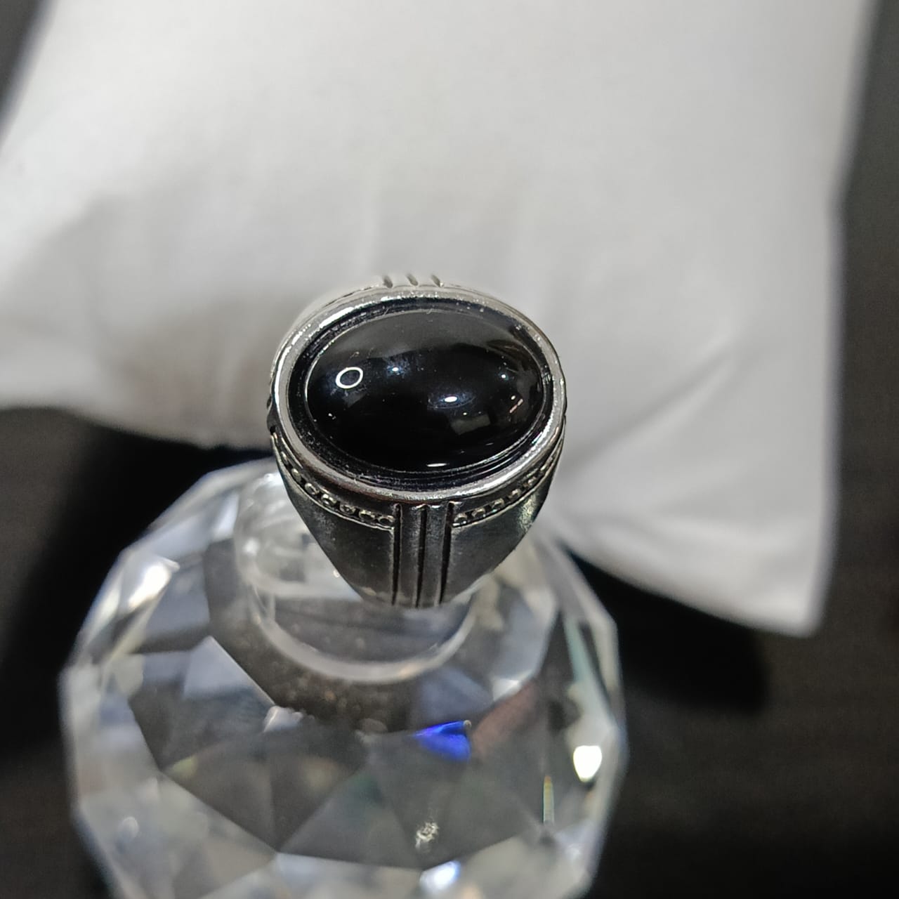 خاتم فضة تحفة