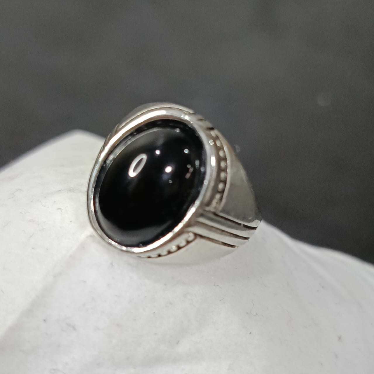 خاتم فضة تحفة