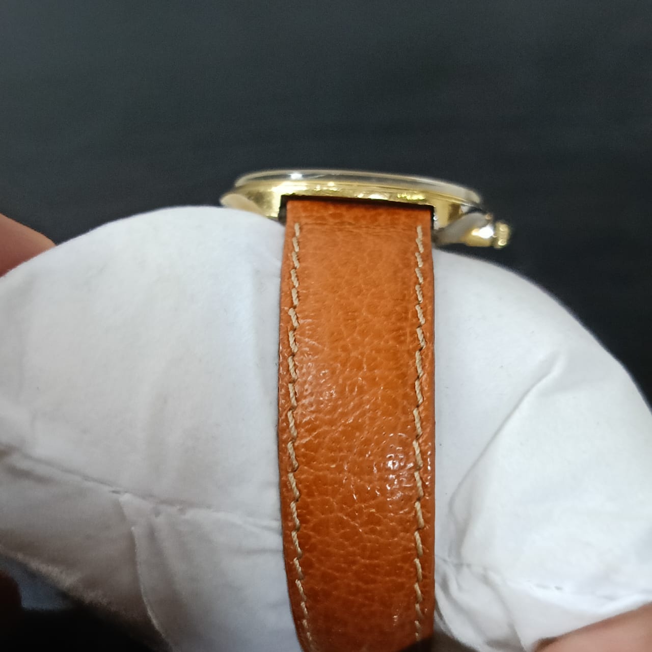 Montre richards-zeger extra plat plaque or vintage original