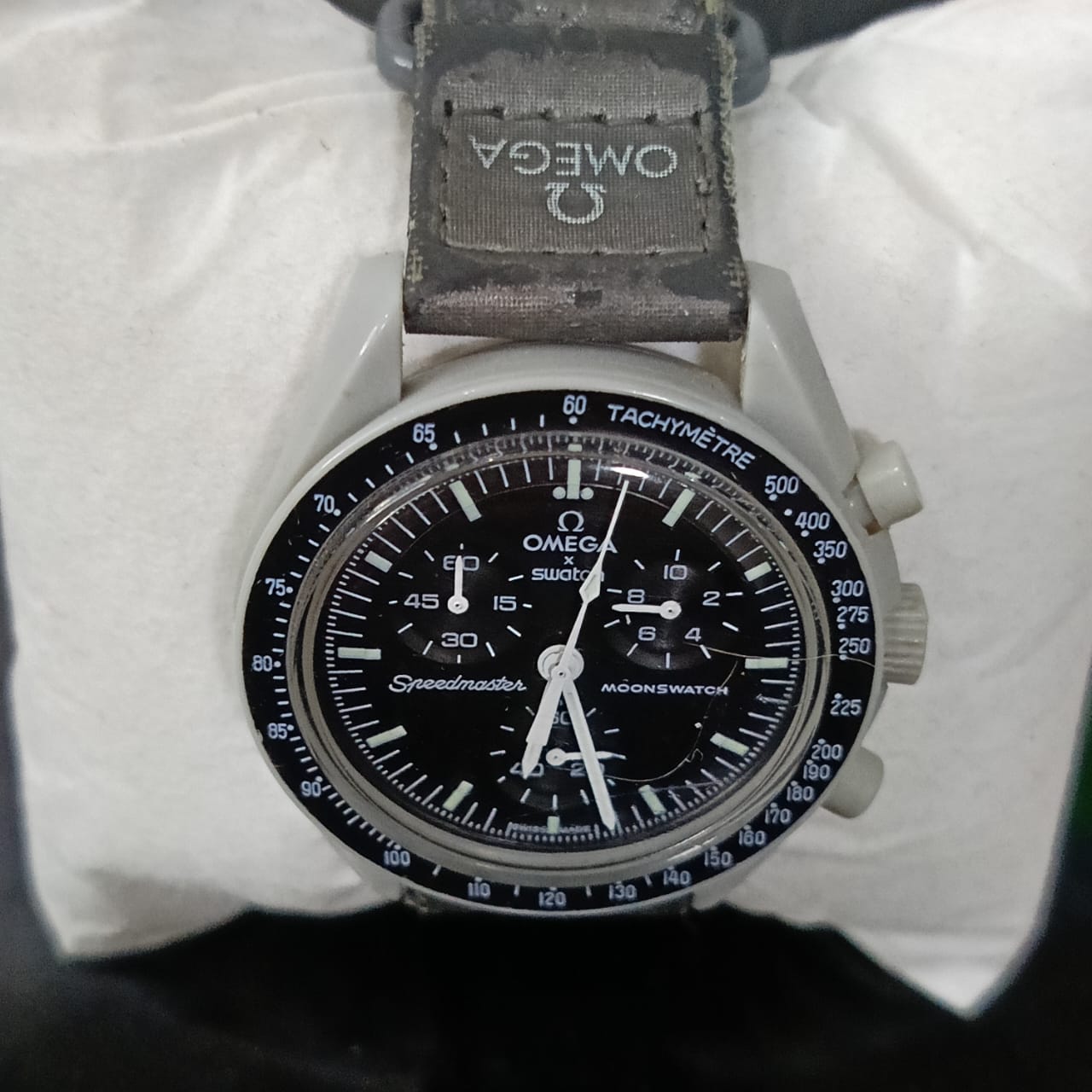 Montre Omega/ Switch chronographe