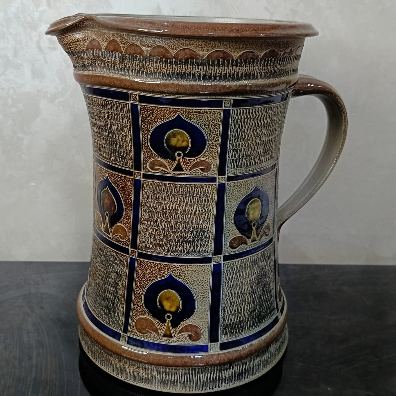 Grand vase rare vintage original