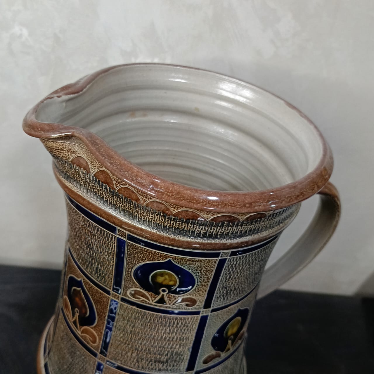 Grand vase rare vintage original