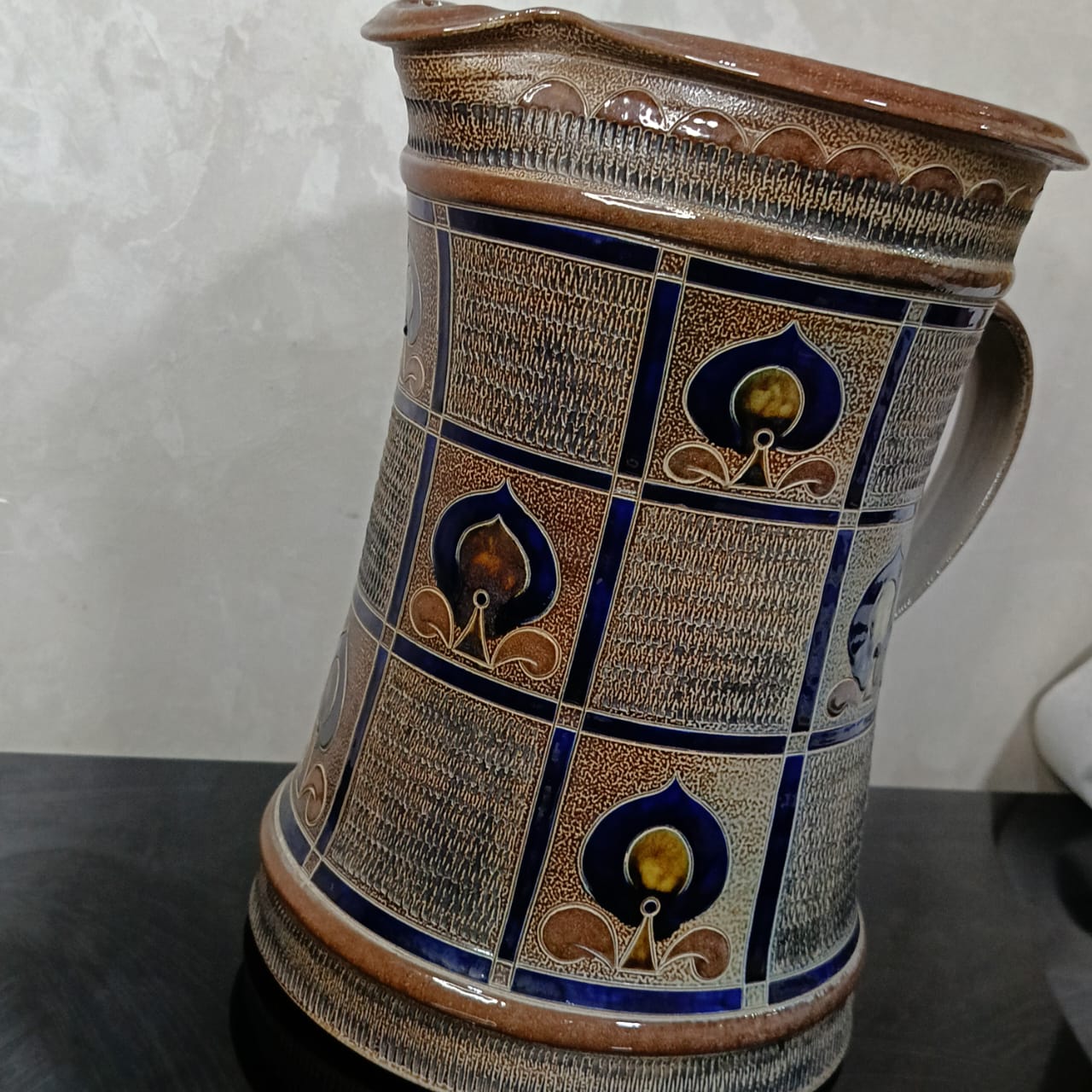 Grand vase rare vintage original