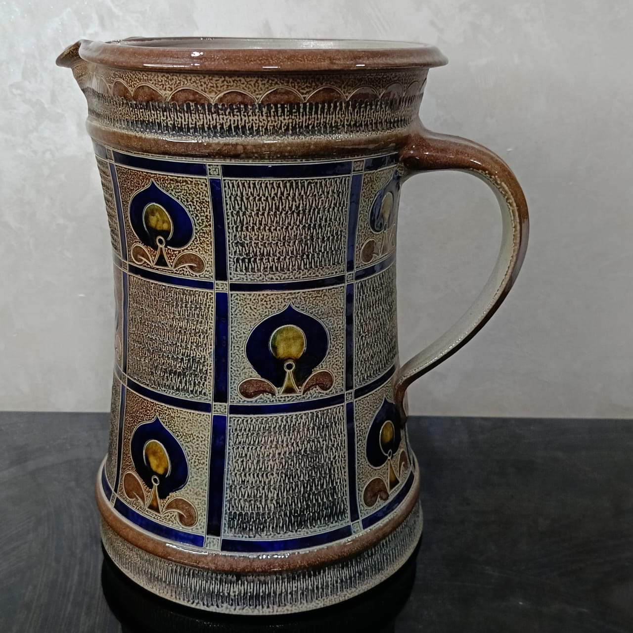 Grand vase rare vintage original