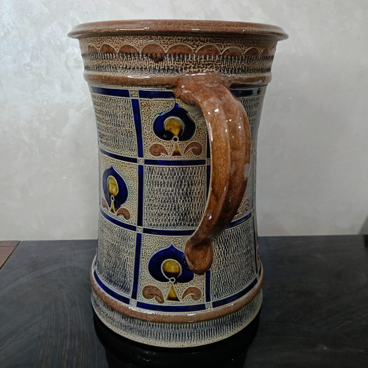Grand vase rare vintage original