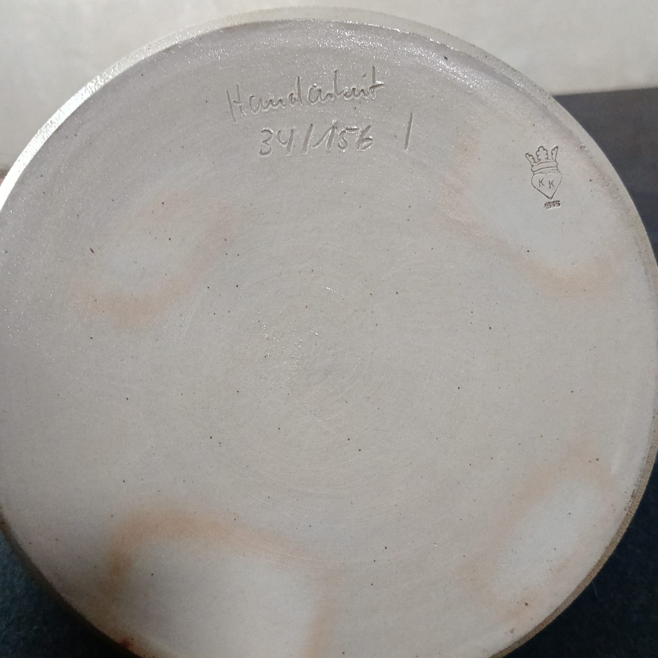 Grand vase rare vintage original