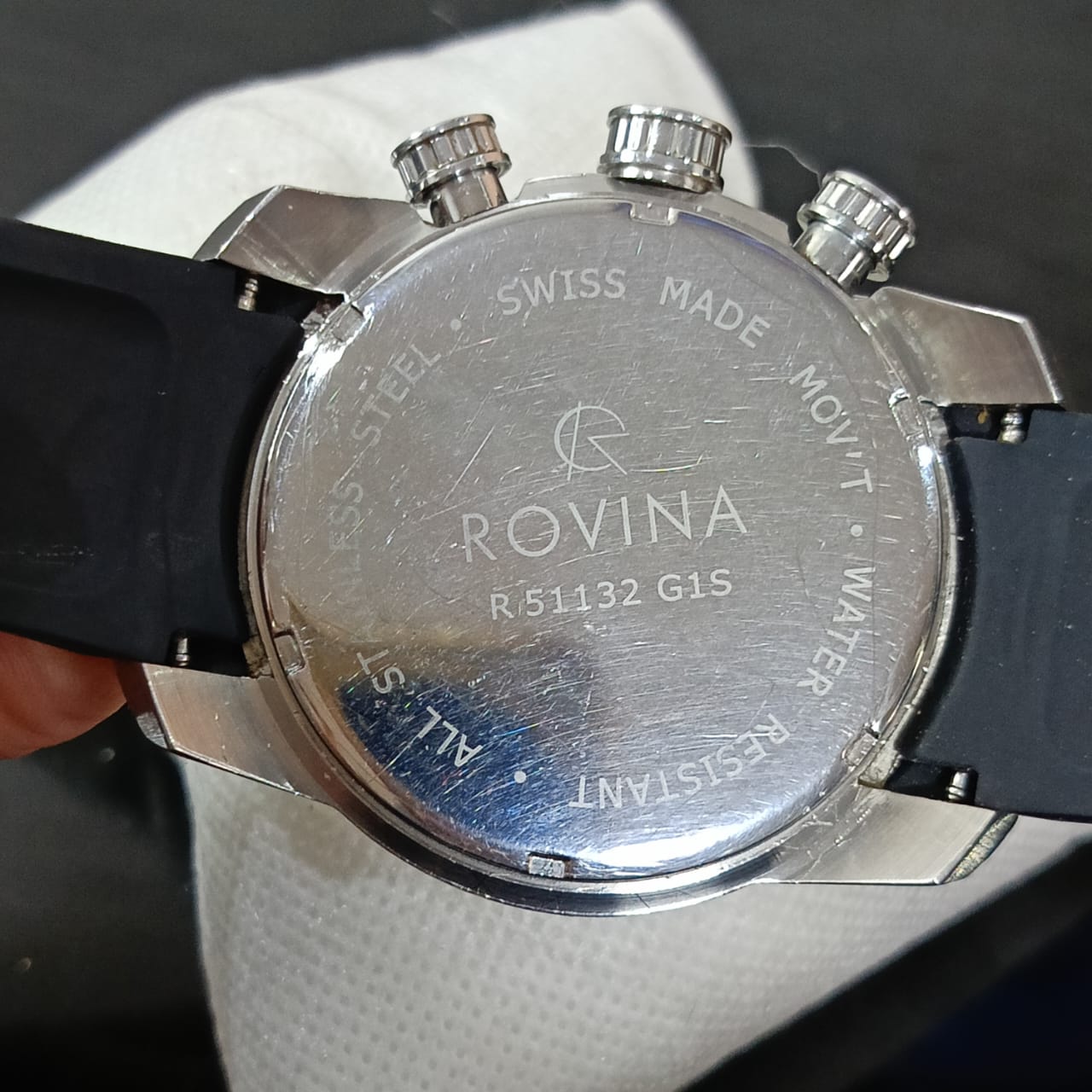 Montre rovina chronographe original