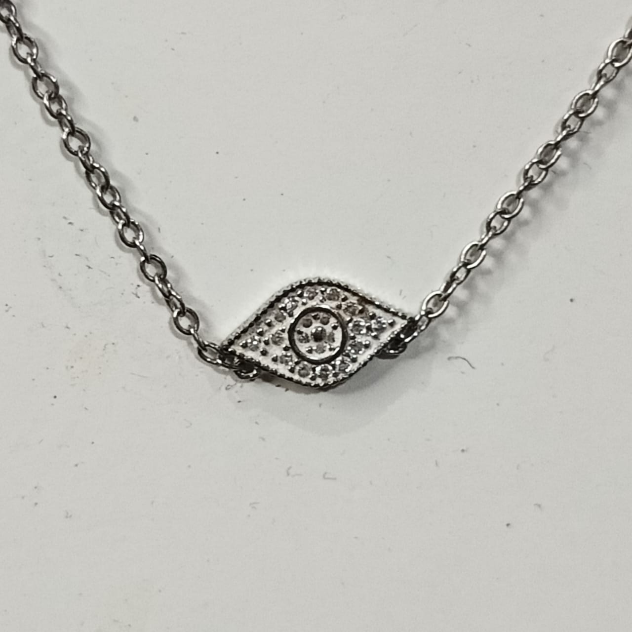 سلسلة رقيقة فضة