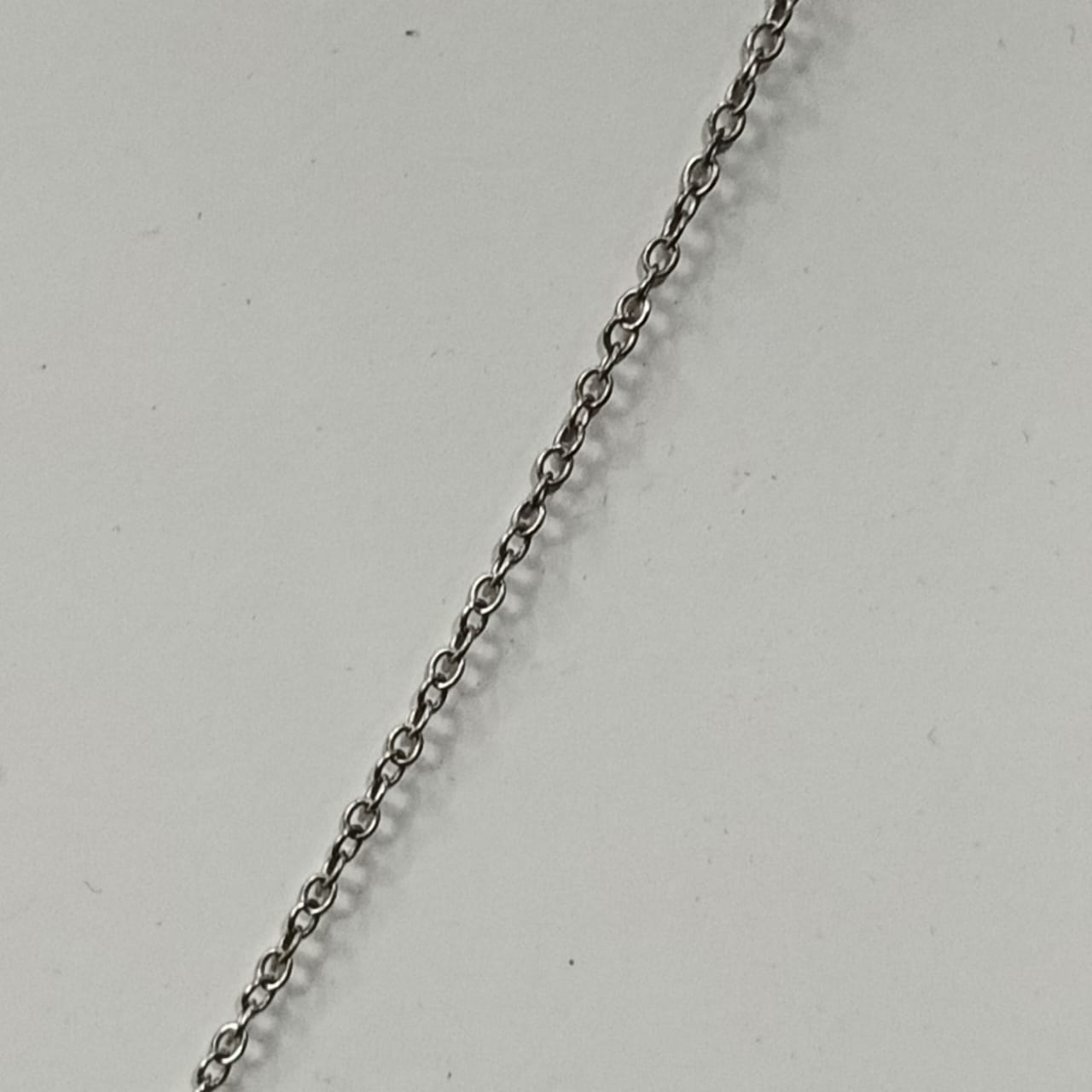 سلسلة رقيقة فضة