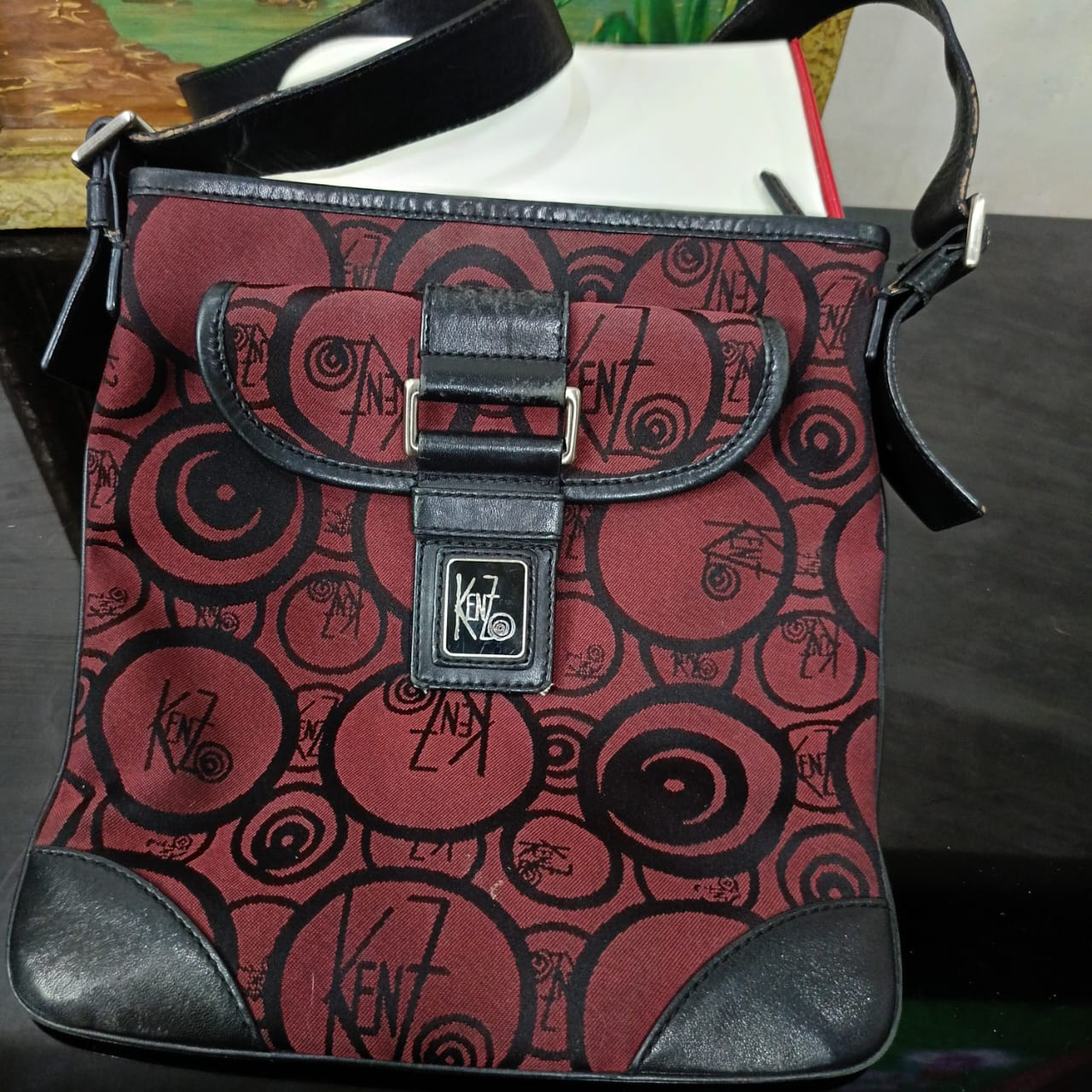 Sacoche japonais kenzo original rare