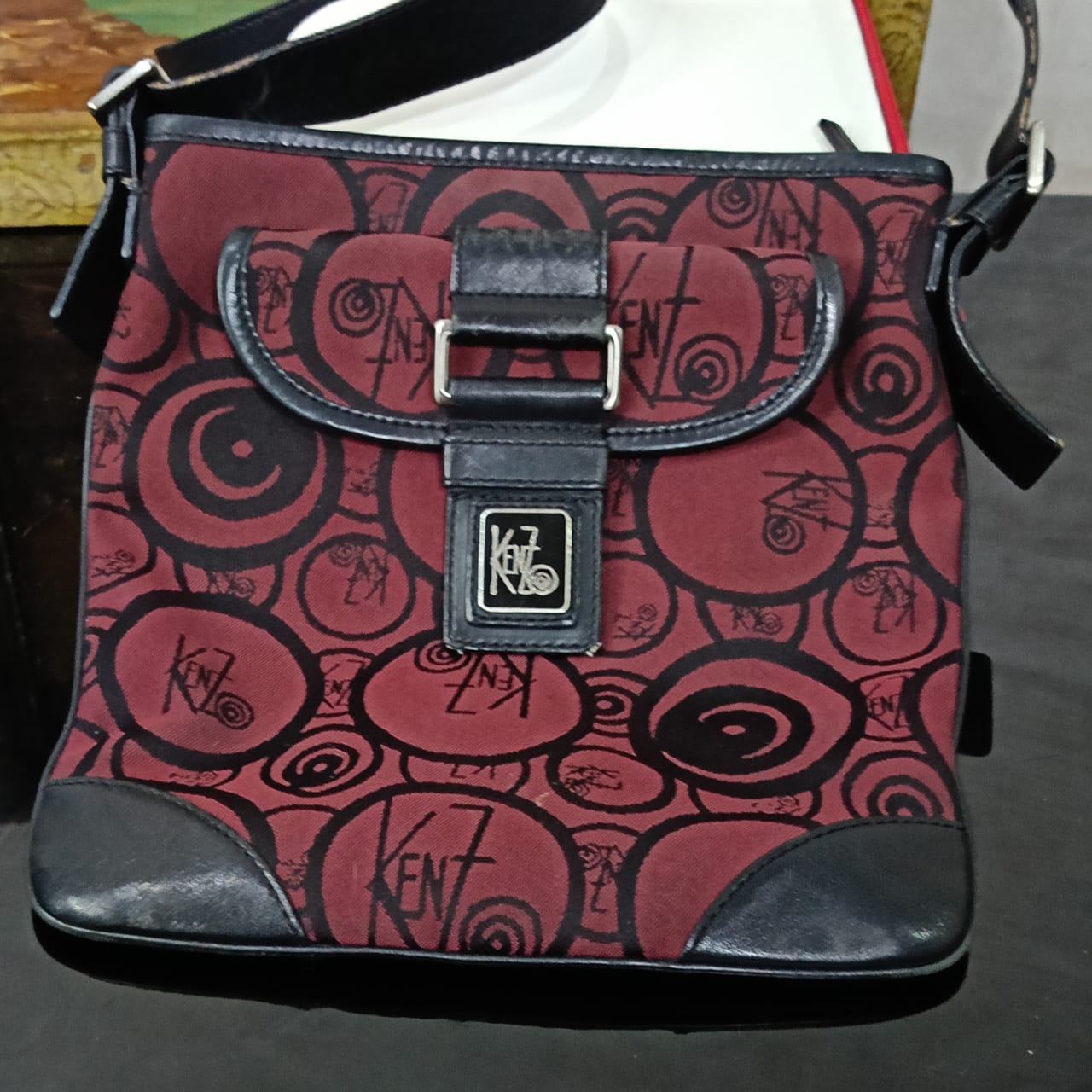 Sacoche japonais kenzo original rare