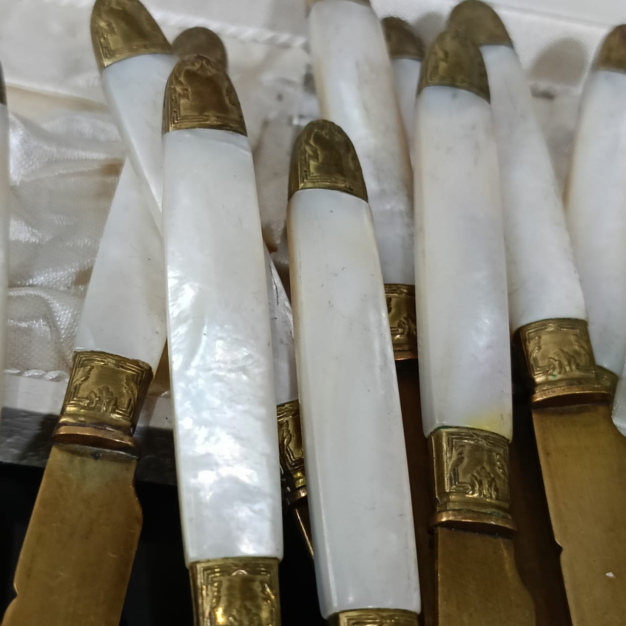 Coffret antique أشواك طعام بلاكي