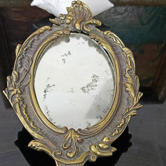 مرأة جدارية تحفة برونز أنتيك