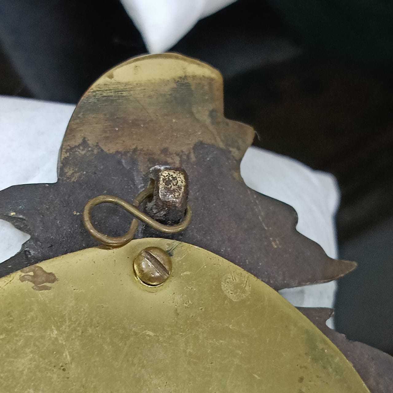 مرأة جدارية تحفة برونز أنتيك