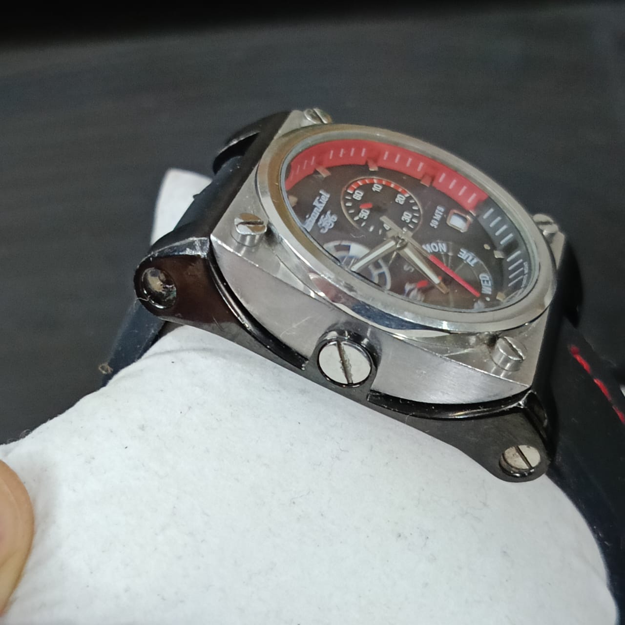 Montre kristiankiel chronographe