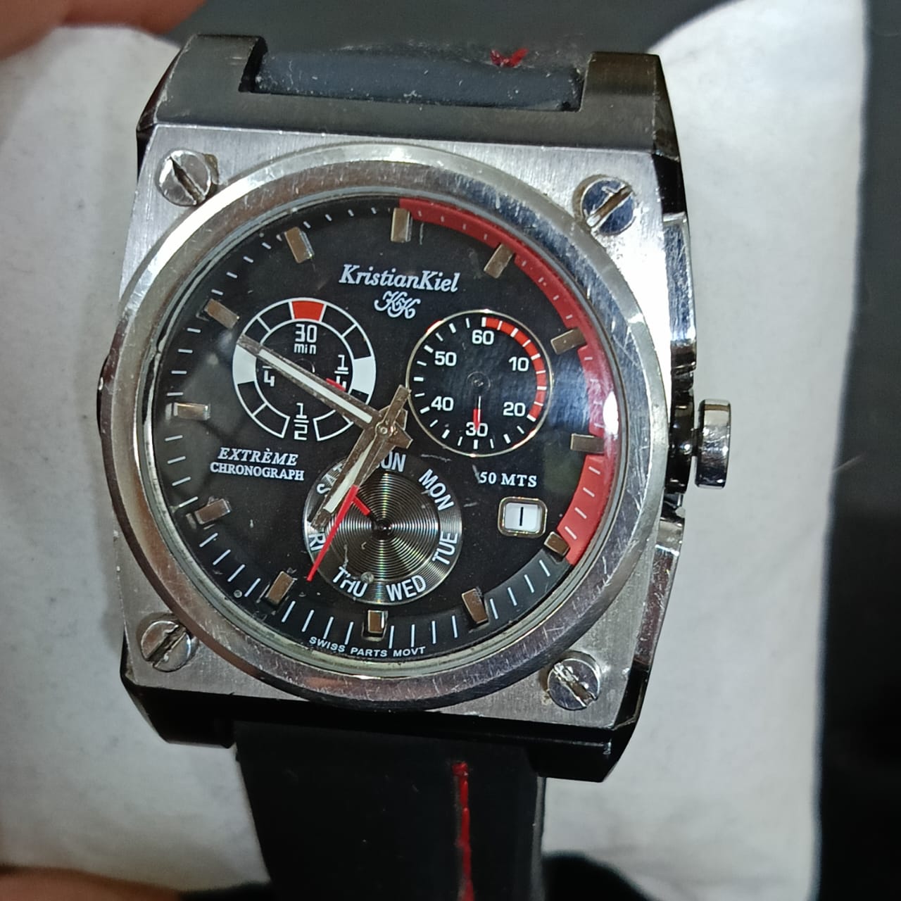 Montre kristiankiel chronographe