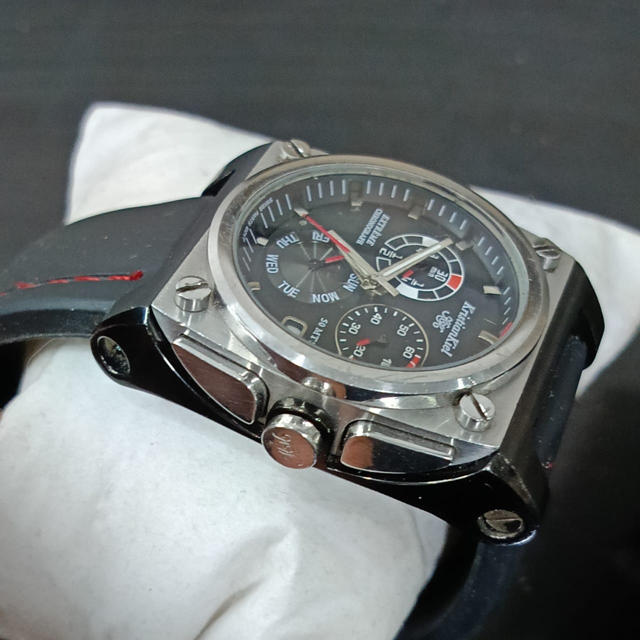 Montre kristiankiel chronographe