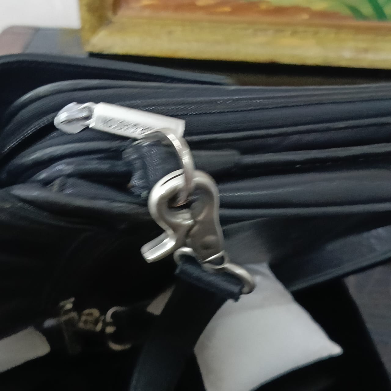 Sacoche Arthur aston en cuir vintage original