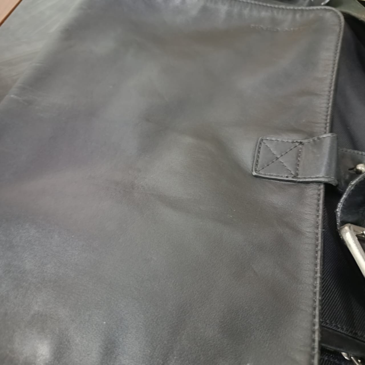 Cartable Marc o'polo en cuir vintage original