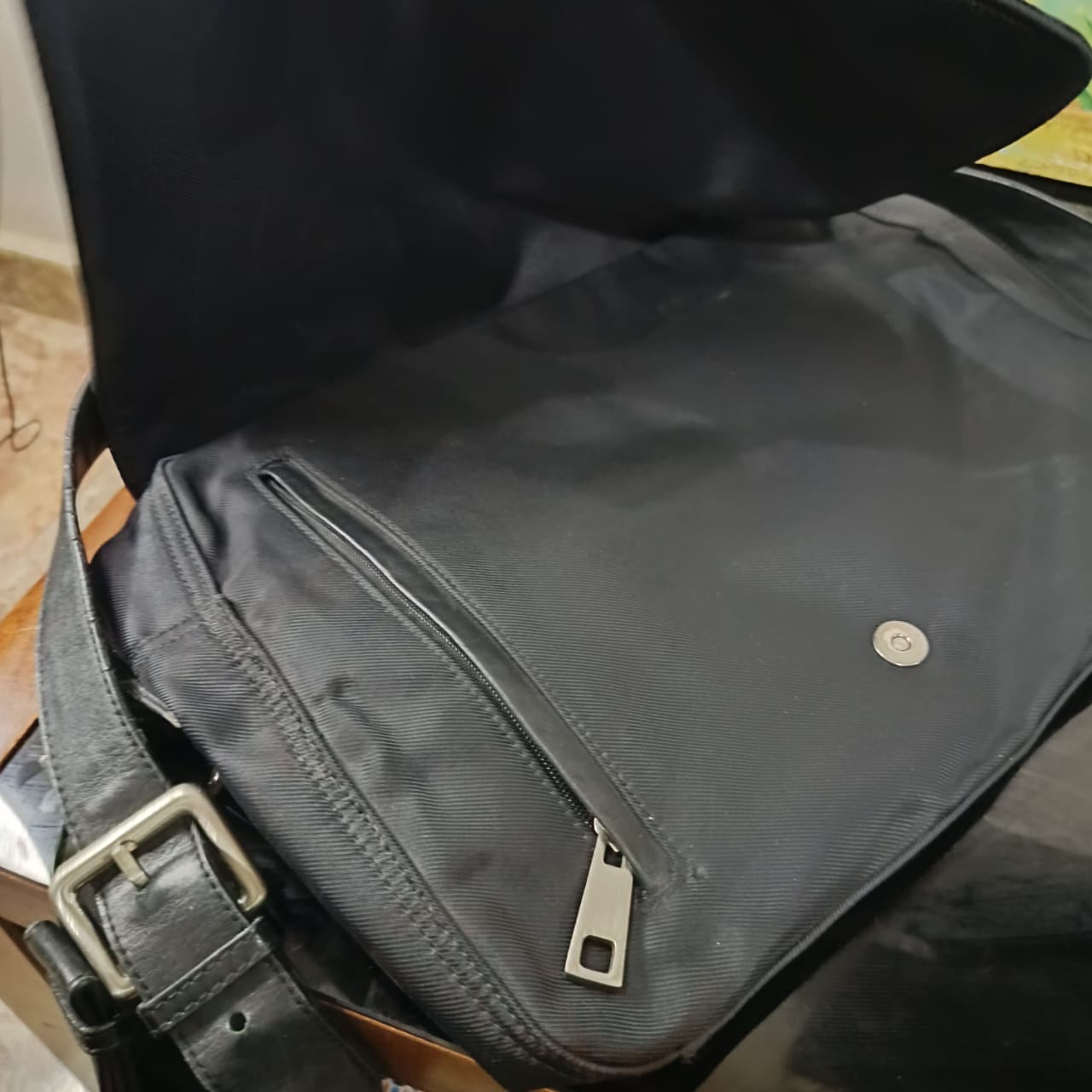 Cartable Marc o'polo en cuir vintage original