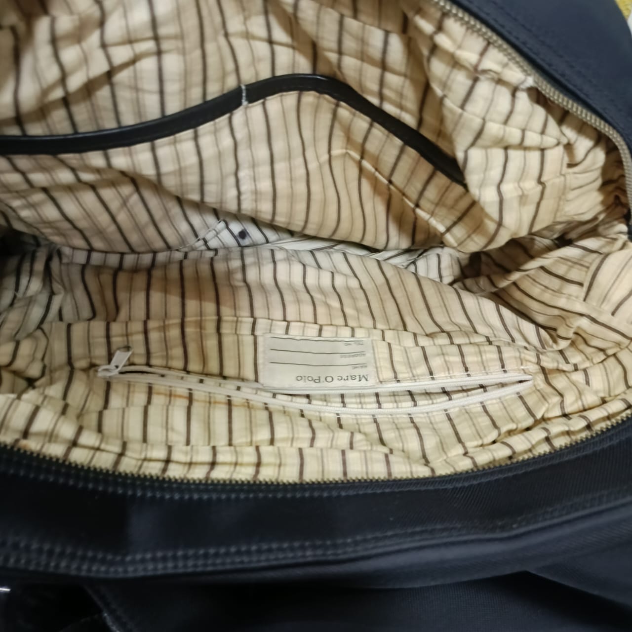 Cartable Marc o'polo en cuir vintage original