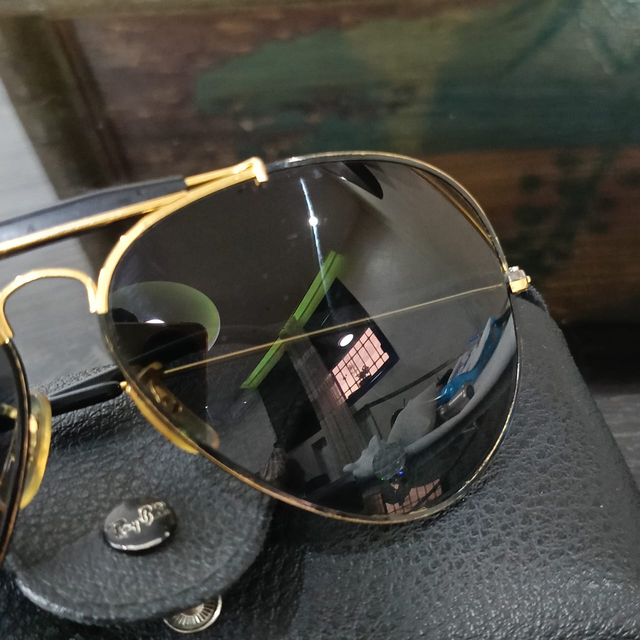 Lunette ray ben USA précieuse métals