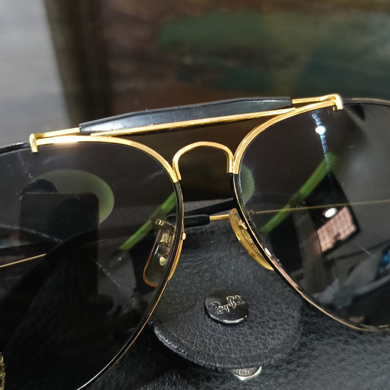 Lunette ray ben USA précieuse métals